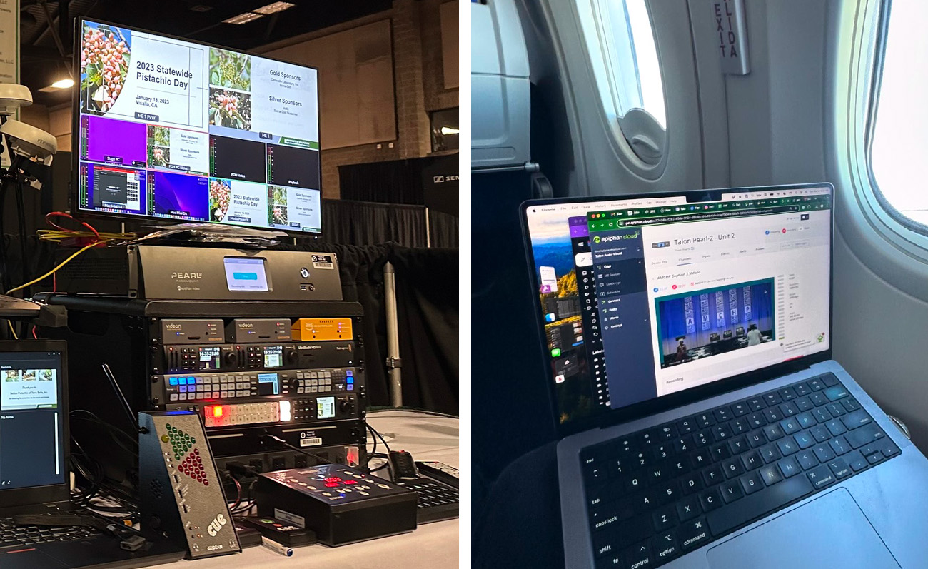 Talon AV’s sky-high success: remote production with Epiphan Pearl image