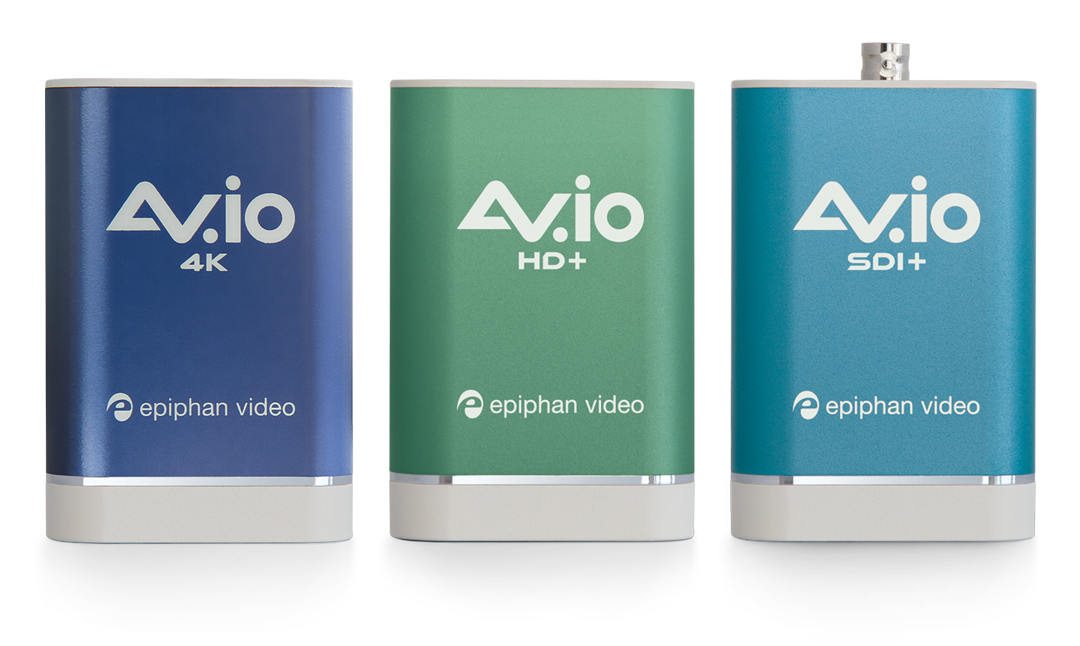 AV.io capture card family